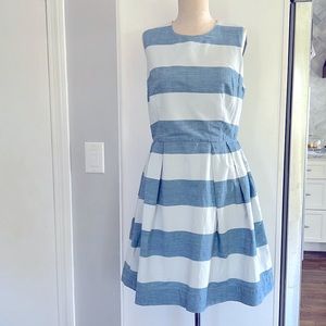 NAUTICAL STRIPE 100% cotton GAP dress with pockets